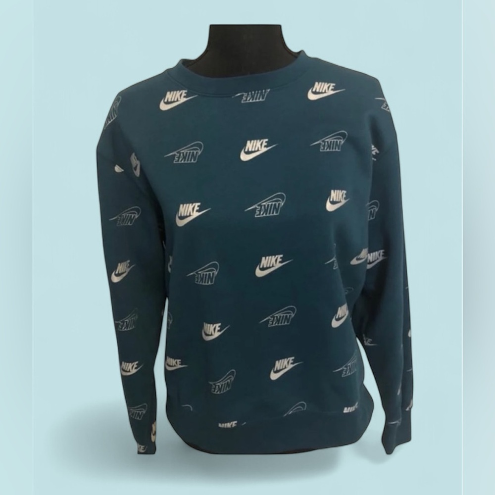 NEW Nike all over logo sweatshirt
